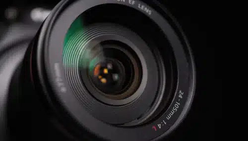 Agents, Repurpose Content for BIG Results 3 Professional camera lens used by buyer agents for visual presentations
