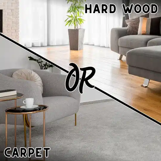 a collage of a living room